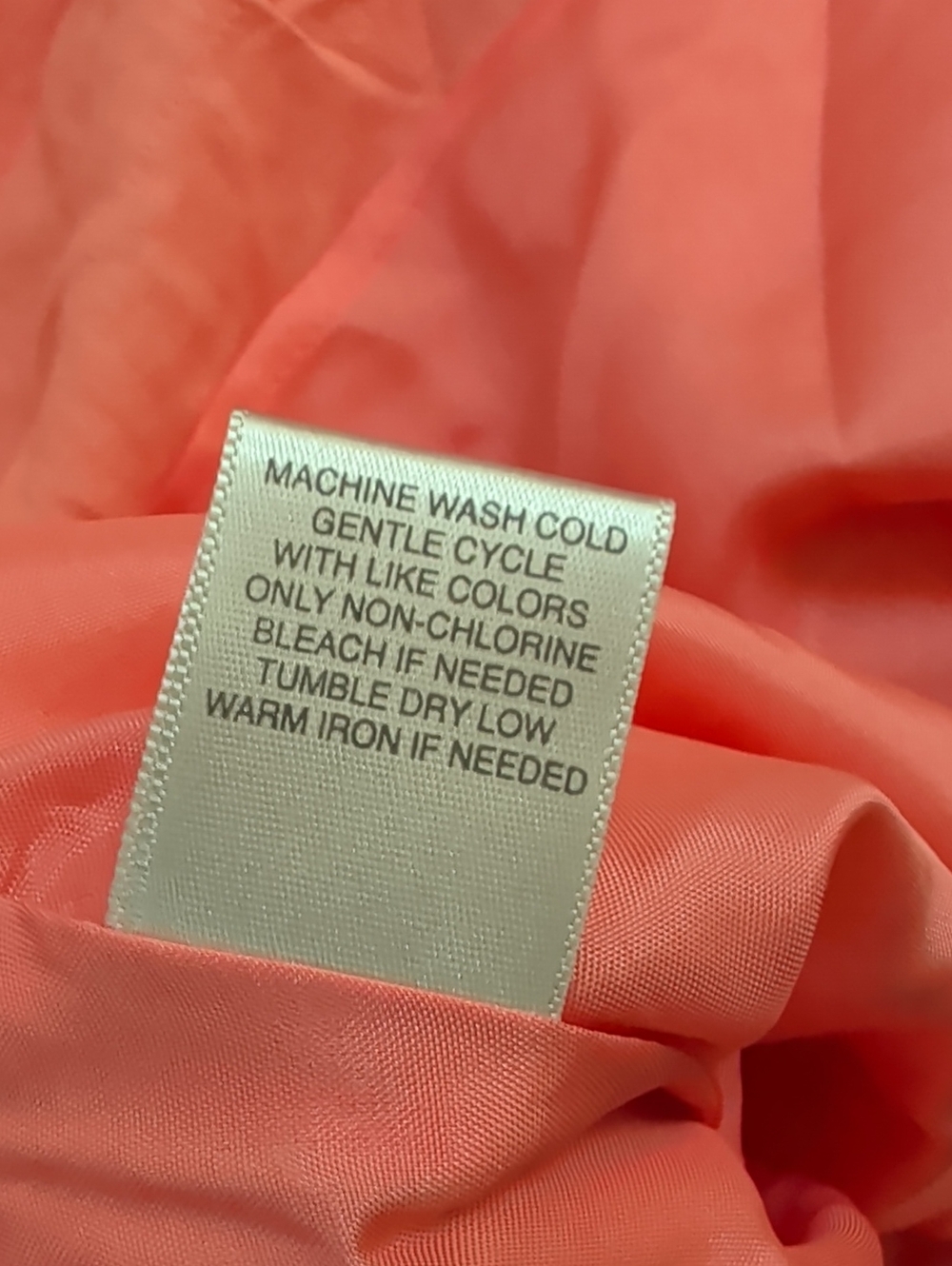 Christopher & Banks Peach Linen Blend Tiered Midi Skirt - Picture 6 of 7